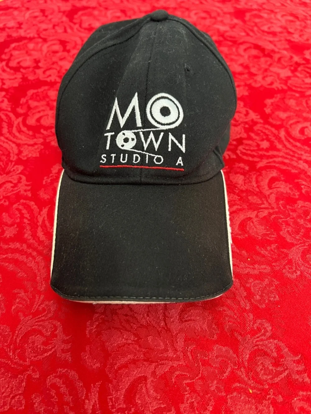 Motown Studio A Black Baseball Cap Adjustable Strap Music Museum Hat